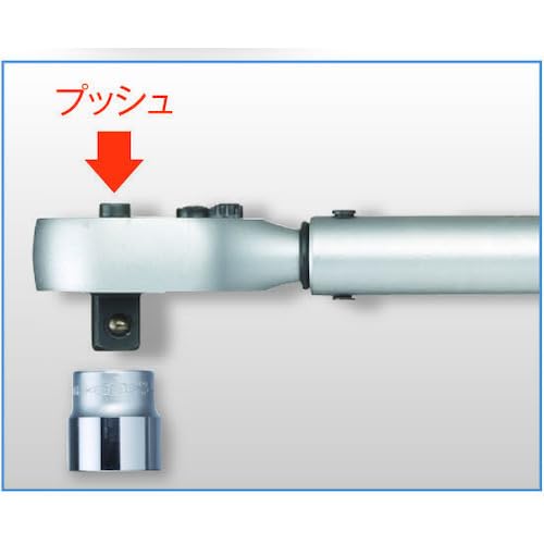 スーパーツール(Supertool) Super Mechanical Torque Wrench Ratchet Type TRH3060 Torque Wrench (Preset Type)
