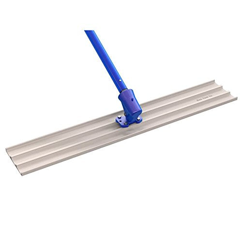 Bon Tool 82-365 4 Hole Bullfloat Kit -Magnesium 48-inch X 8-inch Square End - With Wormgear Brkt & 2 Handles
