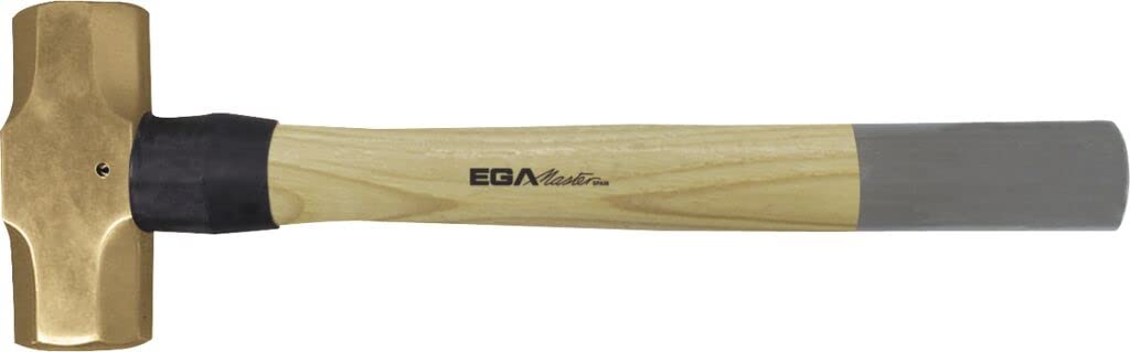 SLEDGE HAMMER 1 KG WOODEN HANDLE NON SPARKING BRASS