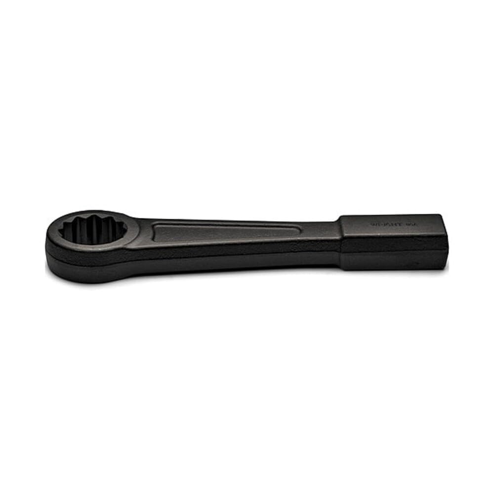 Wright Tool 3-3/4" Straight Handle Striking Face Box Wrench, 12 Pt., Heavy Duty