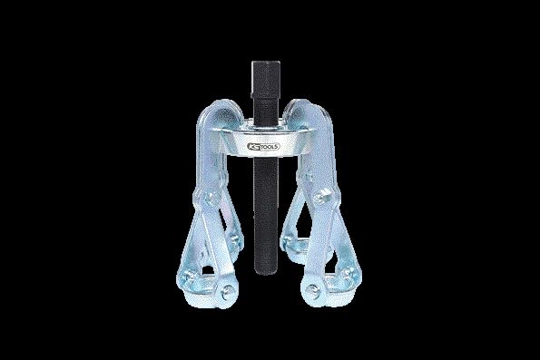 Universal wheel hub extractor set, 4 legs 6 pcs