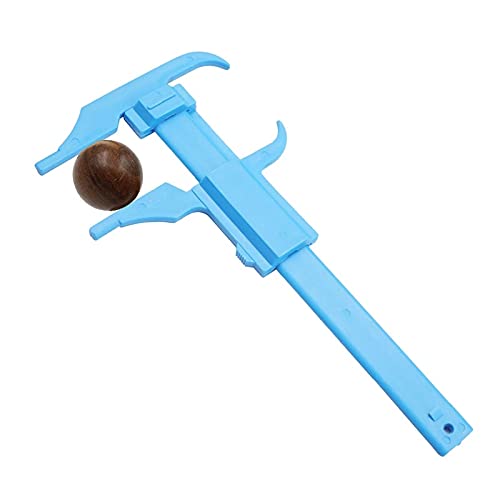 VIDI 0-100mm Plastic Scale Vernier Caliper Depth Diameter Measure Ruler Gauge Wood Profile Marking Tool