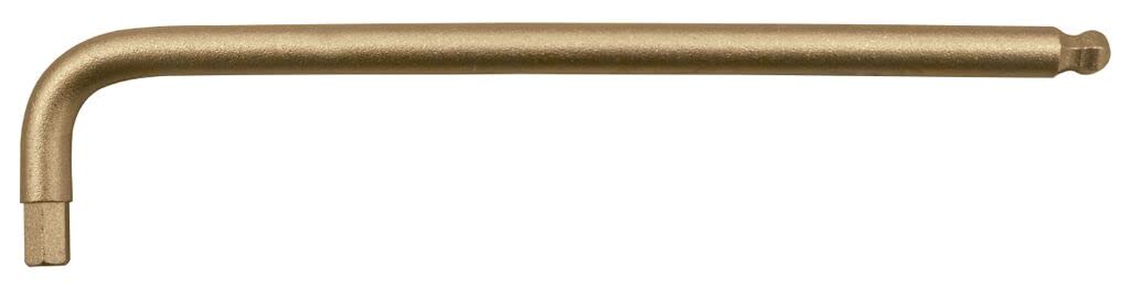 BALLPOINT HEXAGONAL KEY WRNCH 8 MM LONG NON SPRK Cu-Be