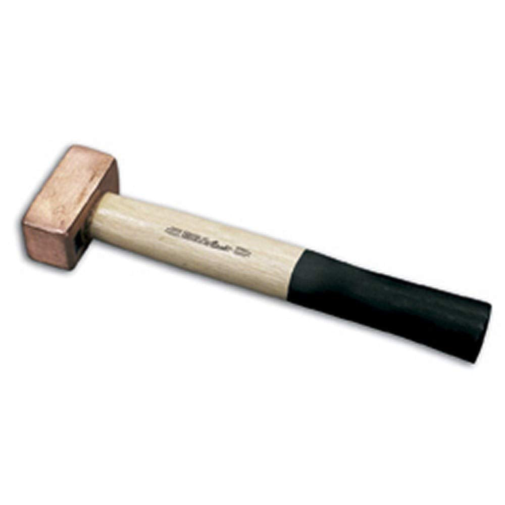 SQUARE COPPER MALLET 1 KG WOODEN HANDLE