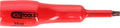 KS Tools 117.2444 1/2" bit socket with protective insulation for Torx screws, T20, long