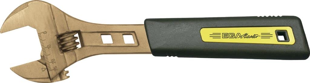 ADJUSTABLE WRENCH 8" NON SPARKING COMFORT Al-Bron