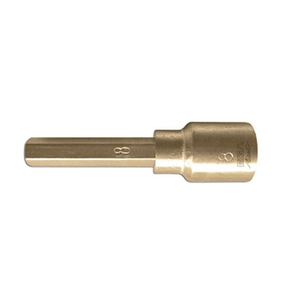 HEX BIT SOCKET 1/4"-8 MM NON SPARKING Al-Bron