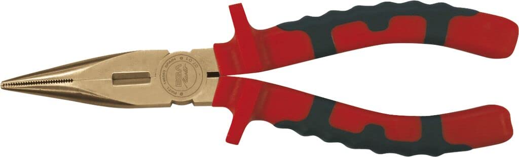 LONG NOSE PLIER 180 MM (7") NON SPARKING Al-Bron