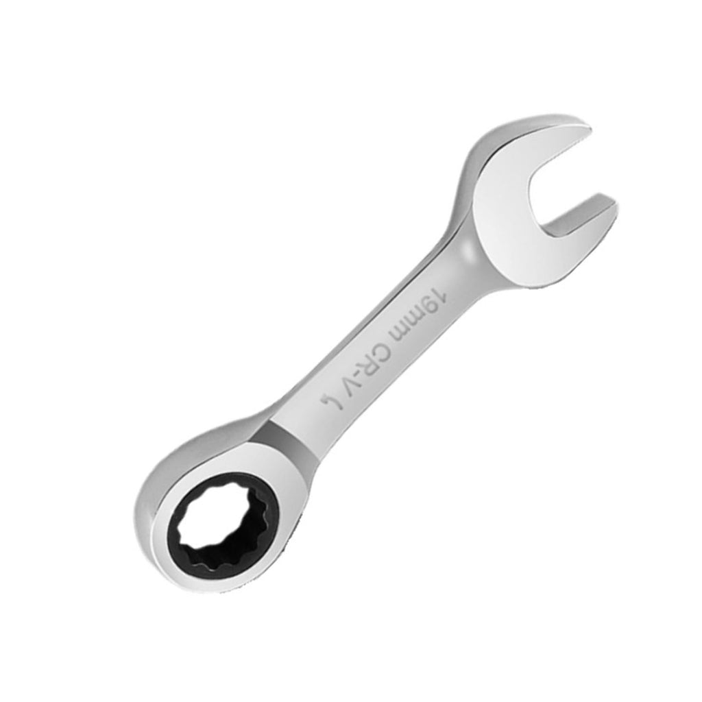 14Pcs Stubby Metric Combination Spanner Set 6-19mm 12 Point Repair Tool