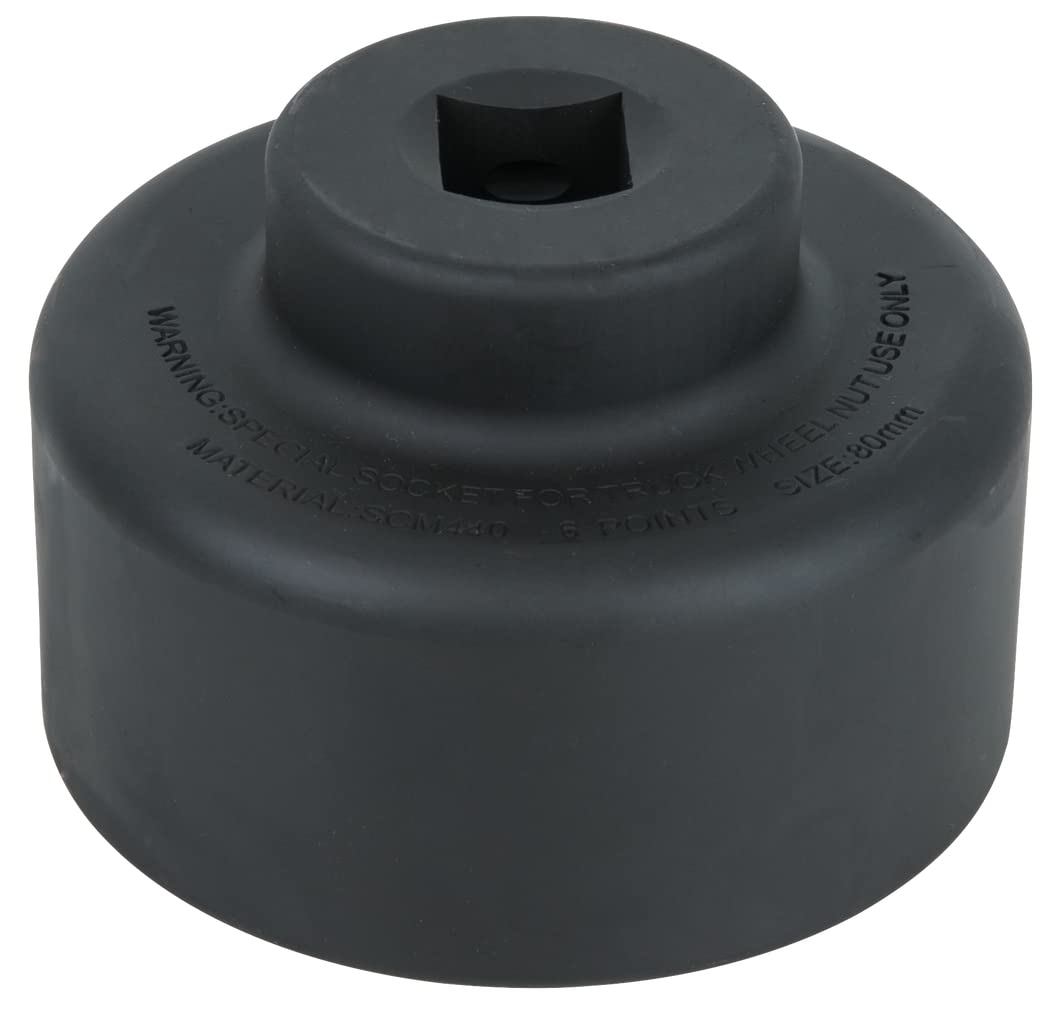 KS Tools 460.0060 3/4 Inch Axle Nut Wrench, Hexagonal, Short, 80 mm