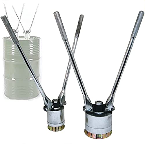 Manual Barrel Sealing machine200l/53 Gallon Drum Cap Seal Barrel Crimping Tool, 35mm&70mm Crimper Sealer, Manual Barrel Sealing Machine, Drum Sealing Pliers, Used in Liquid Packaging Indus