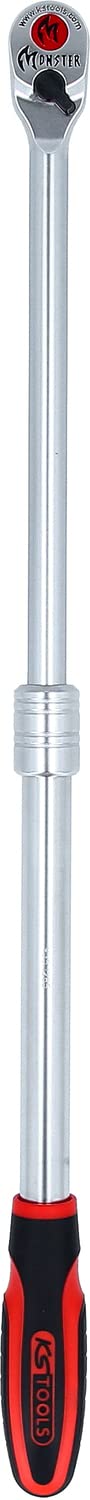 KS Tools 1/2" Monster Telescopic Reversible Ratchet 100 Teeth 935.1285