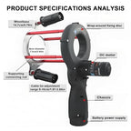 Portable Tape Winding Machine, 5-10cm Adjustable Cable Tie Spacing,70-380 RPM,Air Condition Pipe Taping Tool-with 5 Rolls of Cable Ties, for Air Conditioner Pipes, Hoses