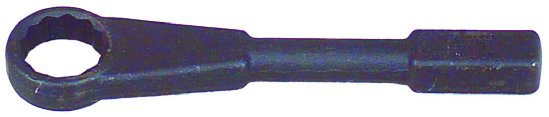 Wright Tool 4-1/8" Straight Handle Striking Face Box Wrench, 12 Pt., Heavy Duty