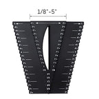 VIDI 2 in 1 Woodworking Caliper Gauge Center Finder Measure Scribe Drill Locator Tools
