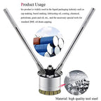 Manual Barrel Sealing machine35&70mm Crimper Sealer, Manual Barrel Sealing Machine, 200L Drum Pressure Cap Sealing Barrel Crimping Tool, Drum/Drum Cap Seal Crimping Tool,75MM