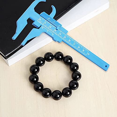 VIDI 0-100mm Plastic Scale Vernier Caliper Depth Diameter Measure Ruler Gauge Wood Profile Marking Tool