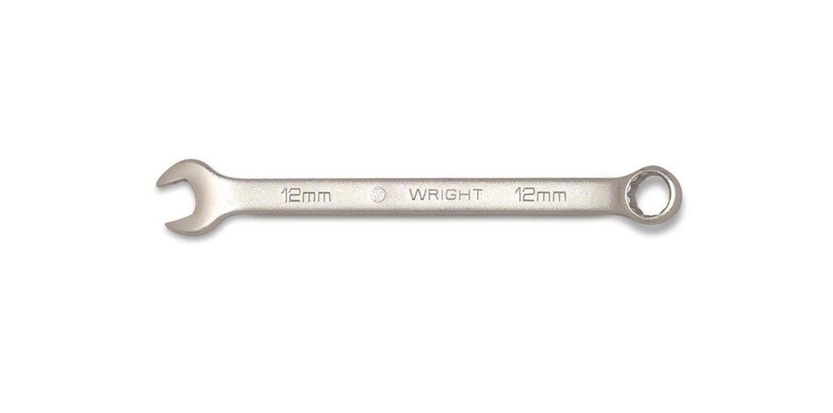 Wright Tool 11-70Mm 12-Point Heavy Duty Flat Stem Metric Combination Wrench,Silver