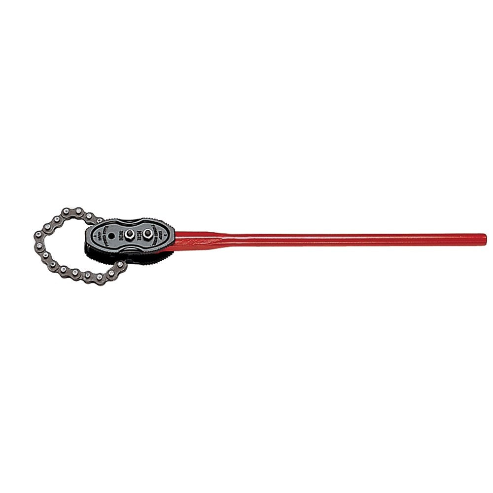 VBW 130015 American Model Chain Pipe Wrench, Red/Black, 32 mm