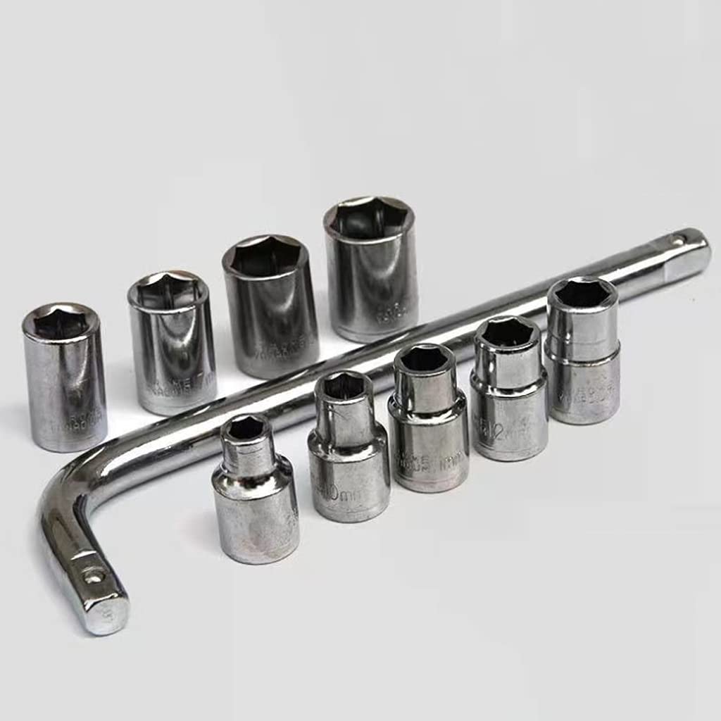 10 Pieces/set of Wrenches, Car Repair Socket Tool Set, Design