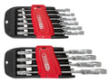KS Tools Gearplus 503.4850 Set of 10 Mixed Keys for Locking Ratcheting Combination Spanner