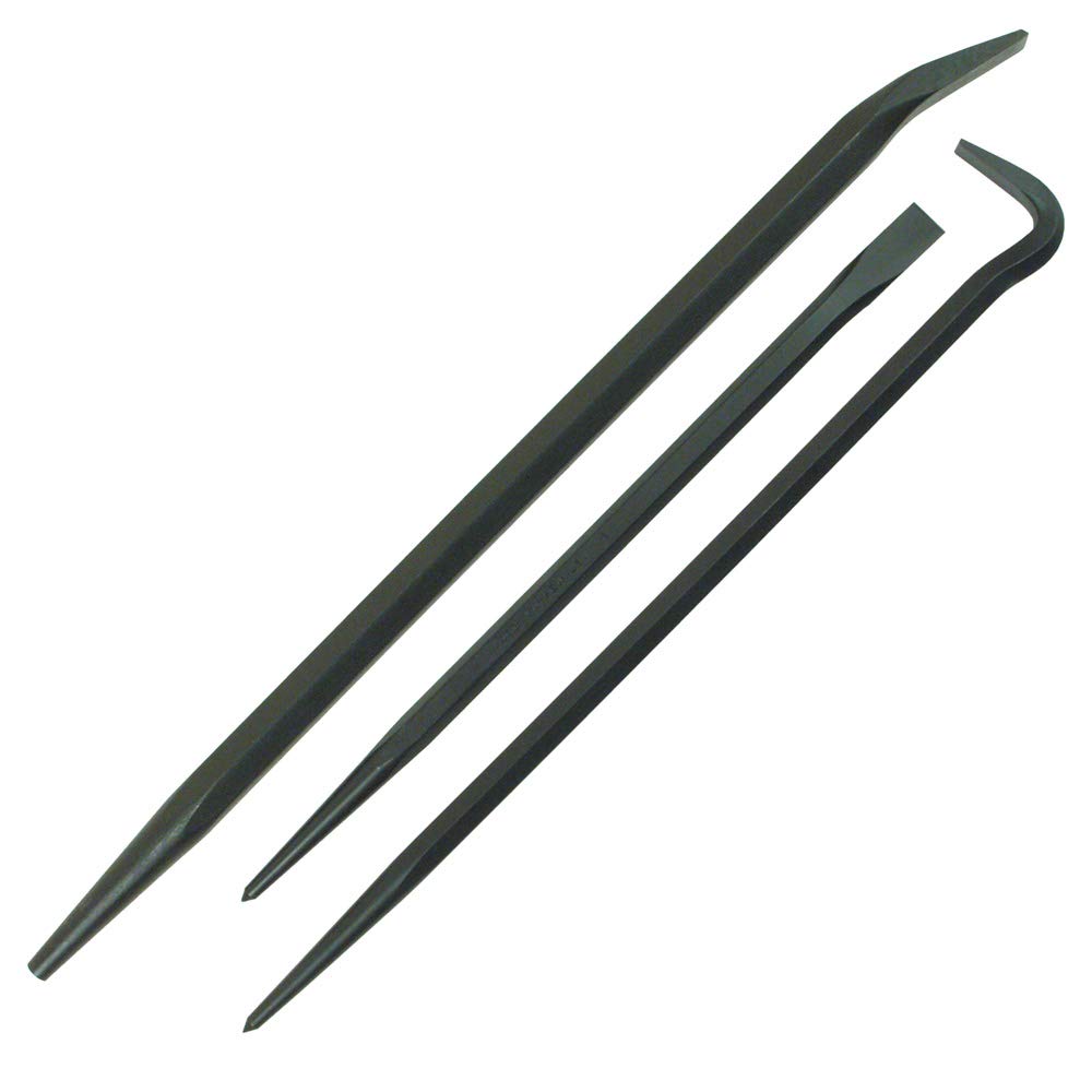 Mayhew Pro 24-Piece Punch & Chisel Kit, 3-Piece Line-Up Pry Bar Set