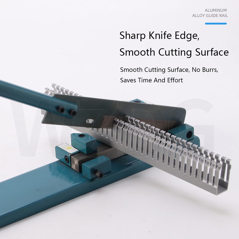 Wire Duct Cutter Manual Plastic Duct Cutting Machine 45° 90°Angle Adjustable PVC Trunking Cutter Electrician Special Cutting Device
