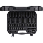 KS Tools 515.0065 1/2" Hexagon Impact Socket Set, 40 Count