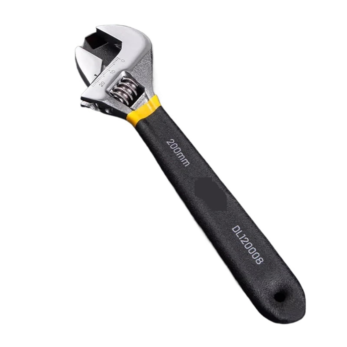 Adjustable Wrench Universal Spanner Car Bicycle Wrenchs Dip Plastic Carbon Steel Mechanical Workshop Hand Repair Tools(Dl120012)