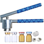 13/20mm Hand Held Capping Machine, Flip Vial Crimper, Bottle Crimping Capping Tools, 304 Stainless Steel Material, for Aluminum-Plastic Cover,A