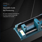 Wire Duct Cutter Manual Plastic Duct Cutting Machine 45° 90°Angle Adjustable PVC Trunking Cutter Electrician Special Cutting Device