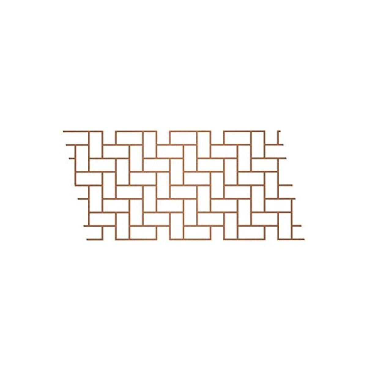 BonWay 32-242 33-Inch by 365-Feet Paper Stencils for Decorative Concrete, Herringbone