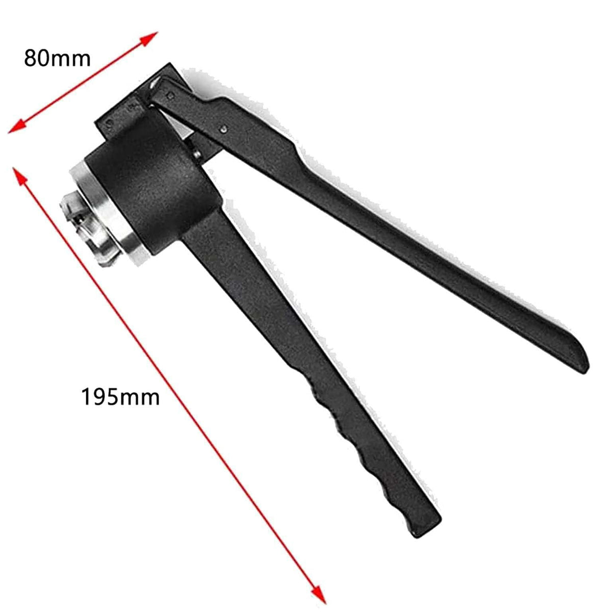 13/20mm Gland Pliers, Flip Vial Crimper, Bottle Crimping Capping Tools, Capping Machine, Handle Anti-Skid, for Pure Aluminum Cover,20mm