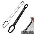 22mm Universal Double-Head Wrench Torx Spanner Car Bicycle Repair Tool Screw Nuts Wrenches Ratchet Wrench End Hand Tool(D)