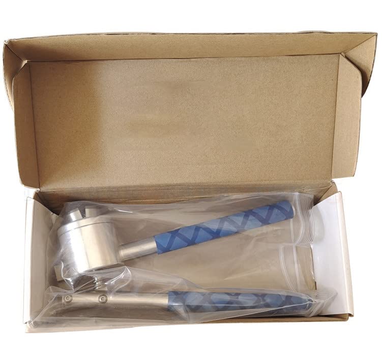 13/20mm Hand Held Capping Machine, Flip Vial Crimper, Bottle Crimping Capping Tools, 304 Stainless Steel Material, for Aluminum-Plastic Cover,A