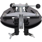 Pipe Clamp, 5 to 15cm High Strength Pipe Alignment Tool, Lightweight Design Pipe Ultra Clamp with Quick Acting Screws (Black)