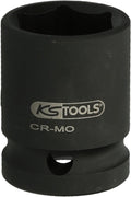 KS Tools 515.2129 1.1/2" hexagon impact socket, 47 mm, short