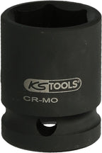 KS Tools 515.2129 1.1/2" hexagon impact socket, 47 mm, short