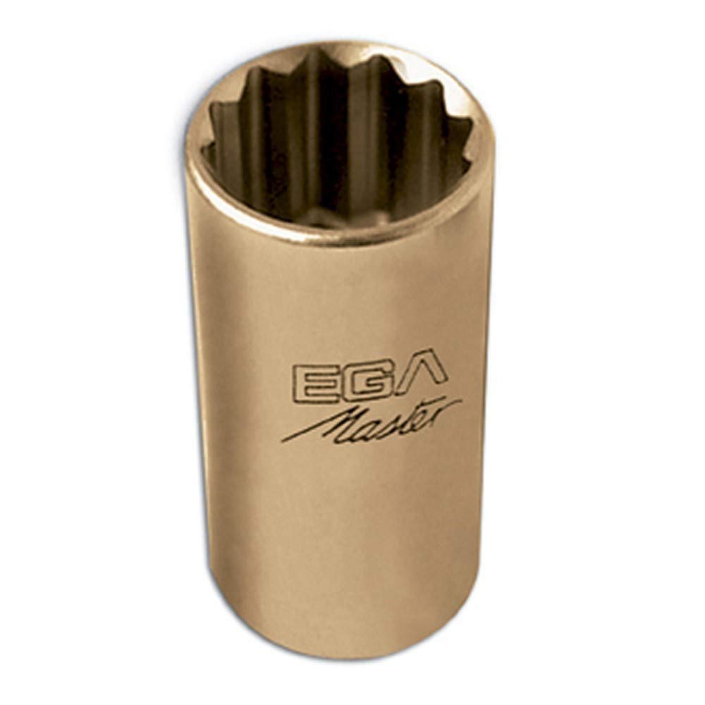SOCKET WRENCH 1/4"-8 MM LONG NON SPARK Cu-Be(12 EDGE)