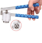 13/20mm Hand Held Capping Machine, Flip Vial Crimper, Bottle Crimping Capping Tools, 304 Stainless Steel Material, for Aluminum-Plastic Cover,20mm