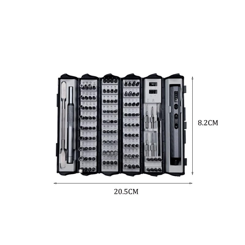 148 in Electric Screwdriver Set with Compact Storage for Precise Disassembly Maintenance Tools