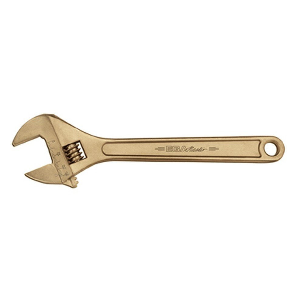 ADJUSTABLE WRENCH 8" LIGHT DUTY NON SPARKING Al-Bron