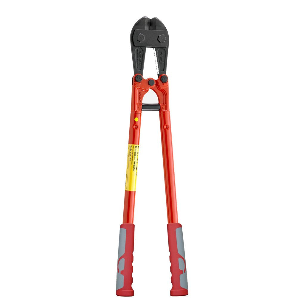 VBW 437005 Bolt Cutter with Eccentric Adjusting Screw, Red/Black, 610 mm
