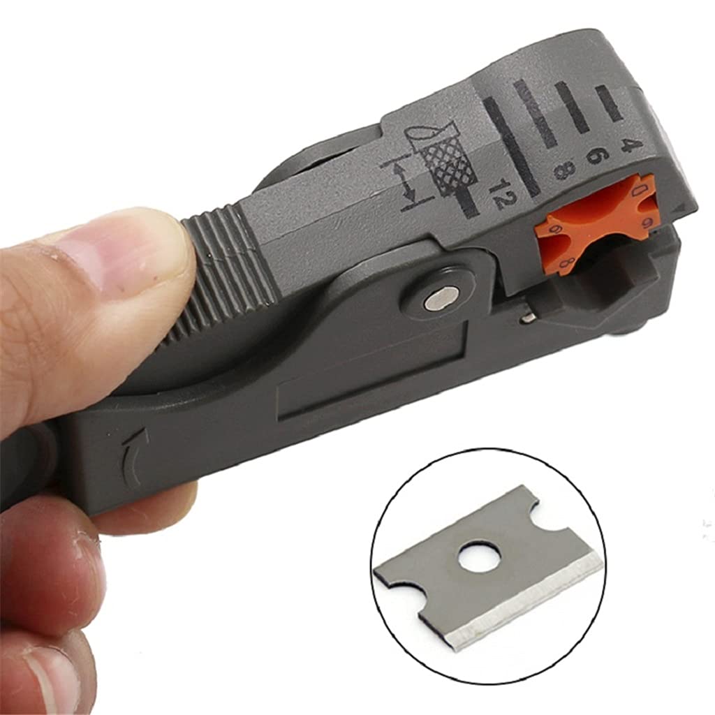Stripping Pliers Decrustation Wire Cable Tools Stripper 1pc Stainless Steel Round Nose Insulated Electrical Straight