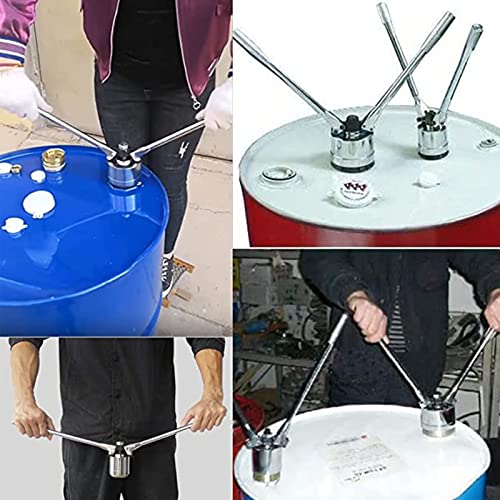Manual Barrel Sealing machine200L Drum Pressure Cap Sealing Barrel Crimping Tool 35&70mm Crimper Sealer 53 Gallon Manual Barrel Sealing Machine,1set (35mm)