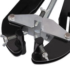 Pipe Clamp, 5 to 15cm High Strength Pipe Alignment Tool, Lightweight Design Pipe Ultra Clamp with Quick Acting Screws (Black)