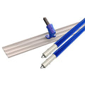 Bon Tool 82-365 4 Hole Bullfloat Kit -Magnesium 48-inch X 8-inch Square End - With Wormgear Brkt & 2 Handles