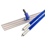Bon Tool 82-365 4 Hole Bullfloat Kit -Magnesium 48-inch X 8-inch Square End - With Wormgear Brkt & 2 Handles
