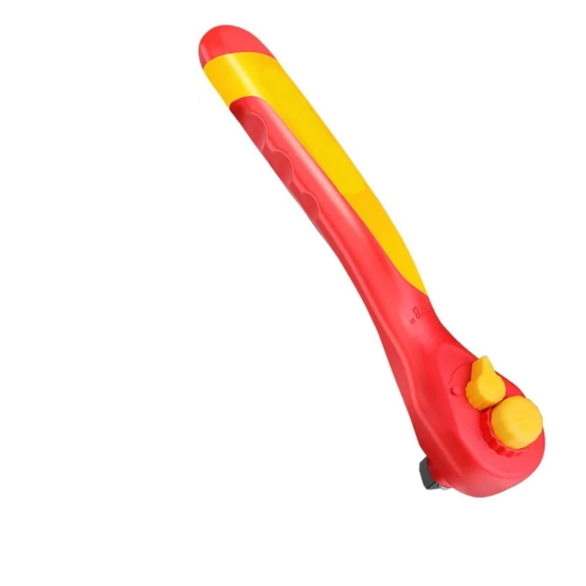 Durable Insulated Socket Wrench Car Repair Withstand Voltage 1000V Auto Repair Tool VDE High Insulation Socket Wrench CAREG(LA155158)