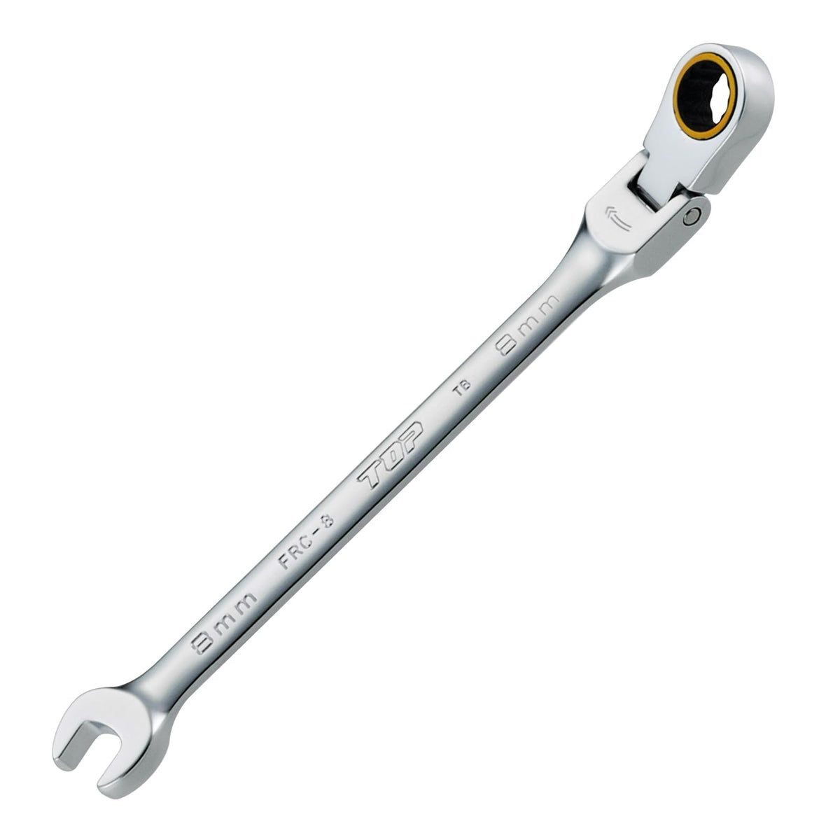 TOP Industries RCW-10000S Ratchet Combination Set, Set of 10, Includes Dedicated Tool Bag, 0.3 inches (8,10,12,13,14,17,19,21,22,24 mm), Gear Wrench
